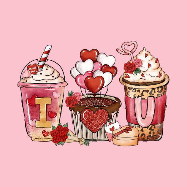 I love you sweet Valentine by OrnamentallyYou