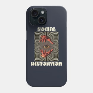 Hand Eyes Social Distortion Phone Case