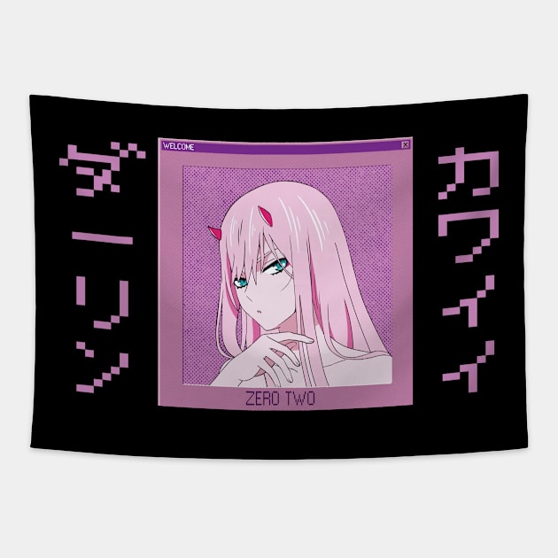 Zero Two Tapestry by Call me Sunshine