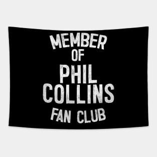 Phil Collins Fan Club Tapestry