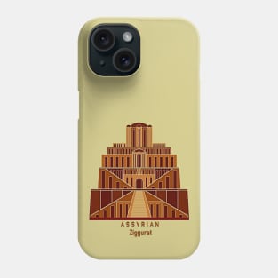 Assyrian Ziggurat Phone Case