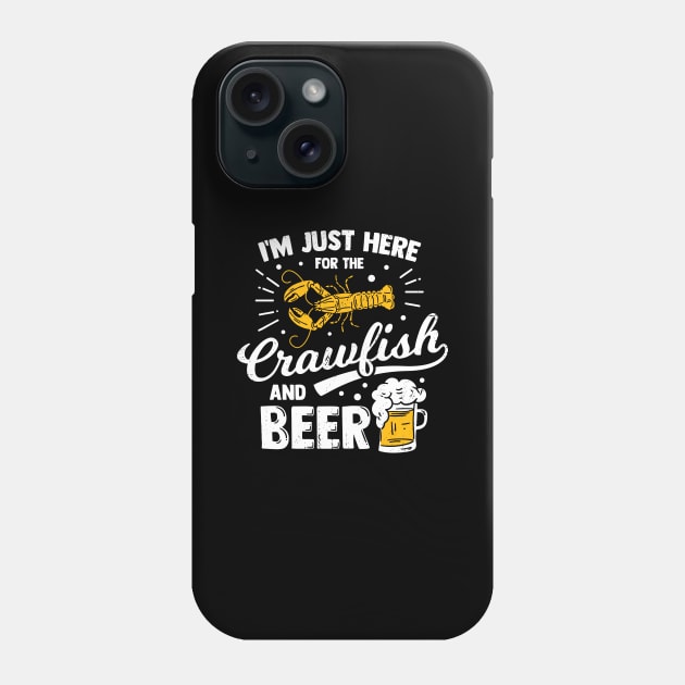 Crawfish Season Crawdad Boil Crayfish Gift Phone Case by Dolde08