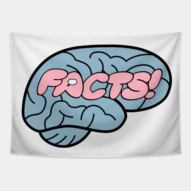 YBOF Logo Tapestry by Your Brain On Facts