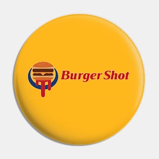 Shoot the Burger Pin