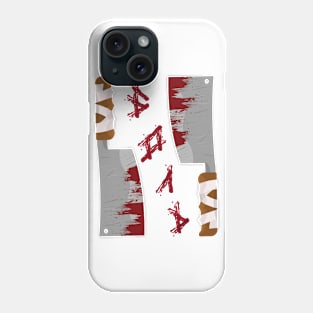 Knife, blood, pain Phone Case