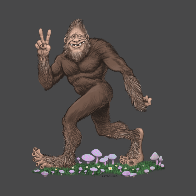 Disover Walkin' Squatch - Bigfoot - T-Shirt