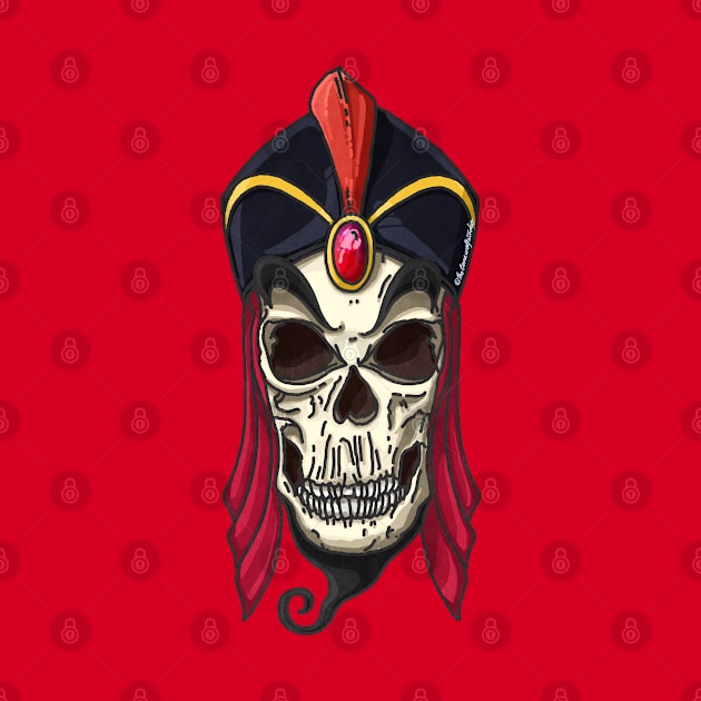 Jafar Skull by TheLoneWolfStudio