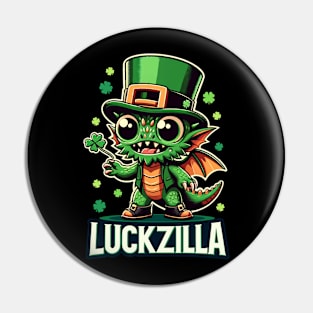 Leprechaun Dragon Delight - Luckzilla St. Paddy's Pin