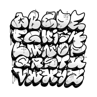 Graffiti Alphabet T-Shirt