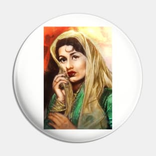 Art of an indian beauty Pin