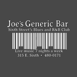 Joe's Generic Bar T-Shirt