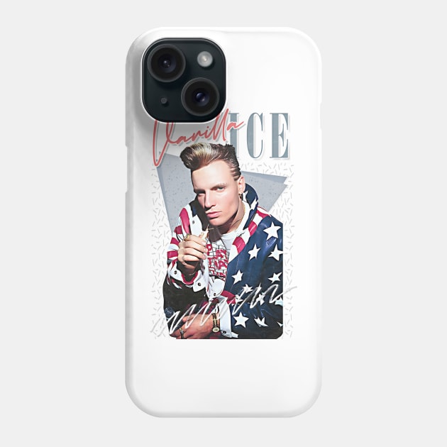 Vanilla Ice /\/ 90s Aesthetic Fan Art Design Phone Case by DankFutura