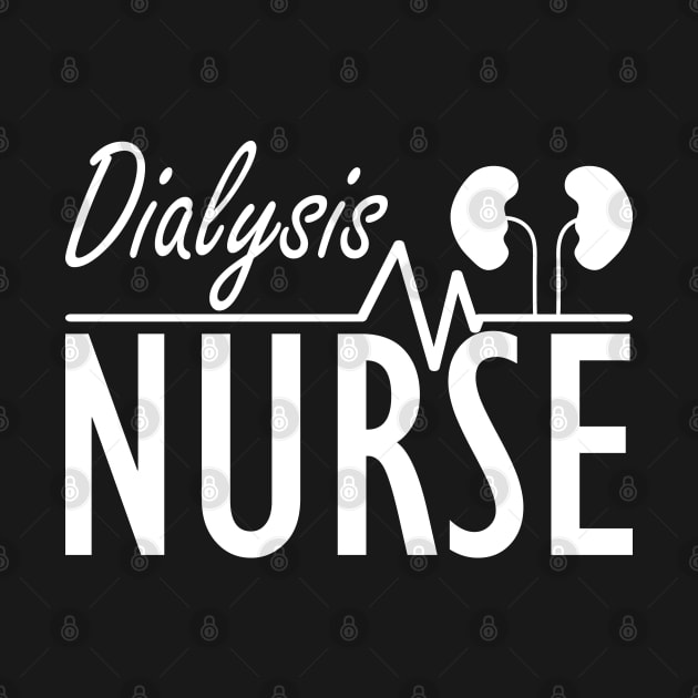 Dialysis Nurse w by KC Happy Shop