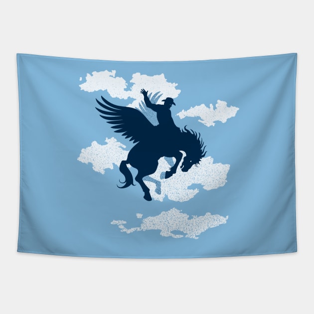 Sky Rodeo Tapestry by tomburns