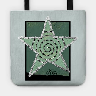 Mountain Bike Shining Bike Chain Star Tote