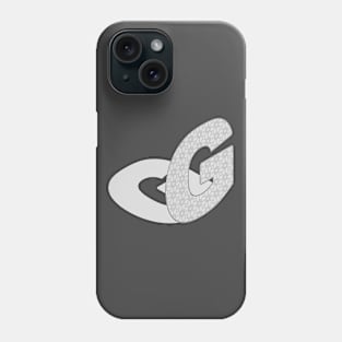 Isometric Alphabet Letter, Letter G Phone Case