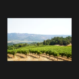 Vineyard views from Spring Mountain, Napa Valley T-Shirt