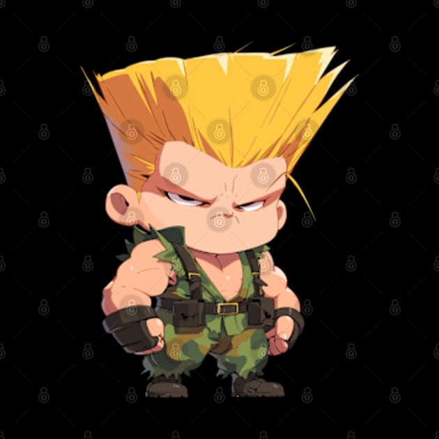 Street Fighter Guile Art by peculiarbutcute