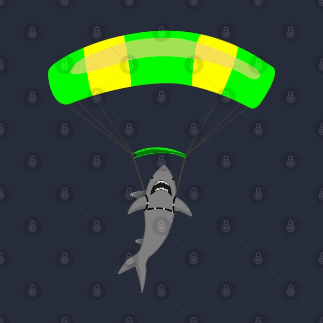 Jump The Shark -Green/Yellow canopy by Justamere