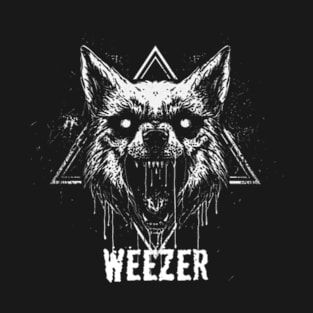 Scary Fox Weezer T-Shirt