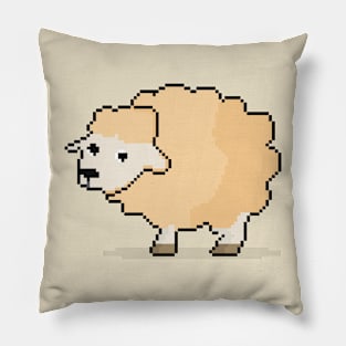 Pixels of Grace sheep Pillow