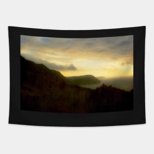 A November Sunset Tapestry