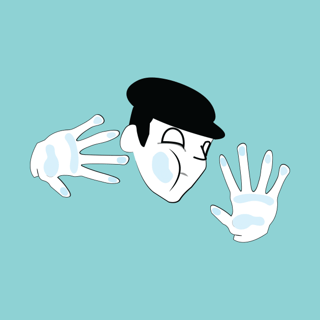 Mime Trapped in an Invisible Glass Box Layer by N1L3SH