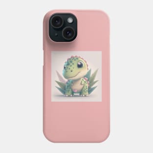 Chomps, der liebevolle Dinosaurier Phone Case