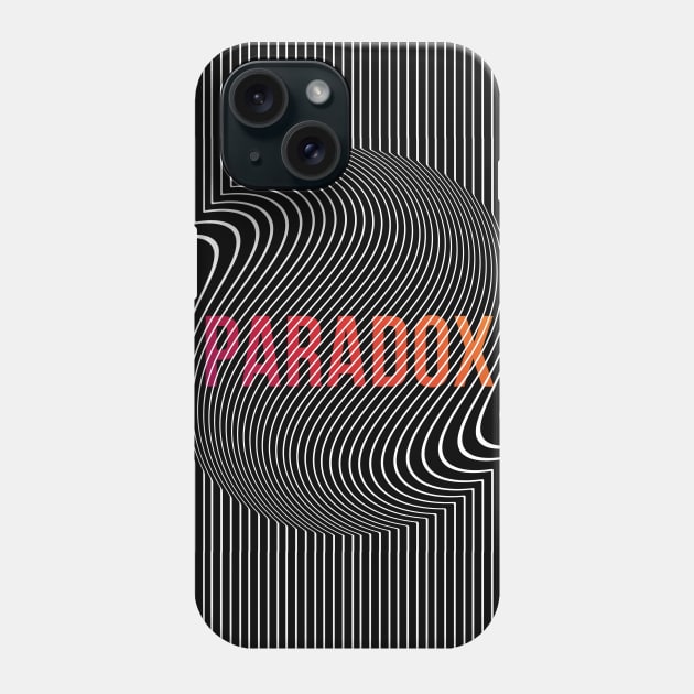 PARADOX - Trippy Visual Art Phone Case by Lumos19Studio