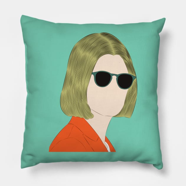 Marla Grayson - I Care A Lot Pillow by LiLian-Kaff