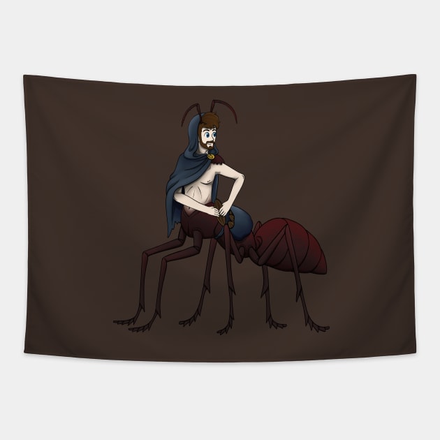 Jackie-Ant Man Tapestry by DahlisCrafter