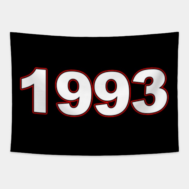 Vintage 1993 T-Shirt Tapestry by POLOTEEZ