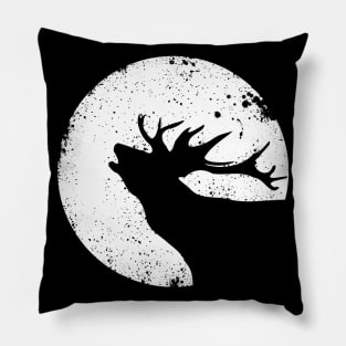 Deer Moon - Reindeer Pillow