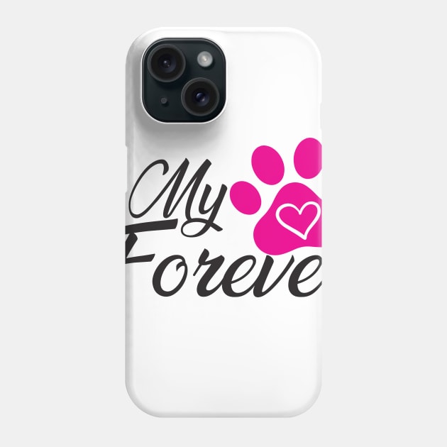 Pet - Forever love Phone Case by justSVGs