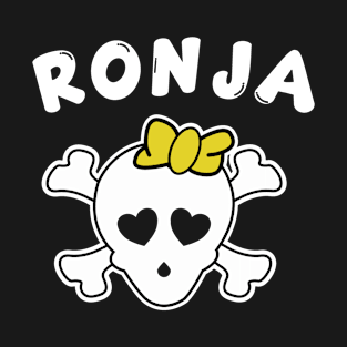 Piratin Ronja Design For Girls And Women T-Shirt