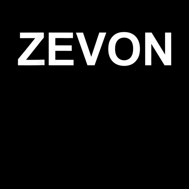 Zevon T Shirt Multiple Colors by aaltadel