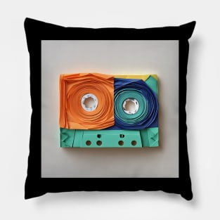 Origami Cassette Tape Pillow