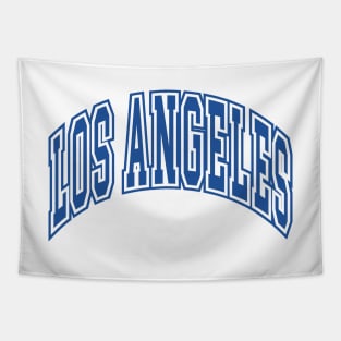 Los Angeles - Block Arch - White/Blue Tapestry