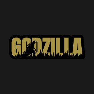 dark green godzilla T-Shirt