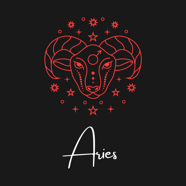 Birthday horoscope- zodiac sign aries by Mia