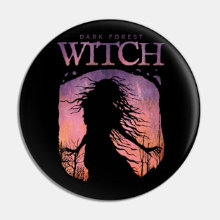 Classic Dark Witch Pin