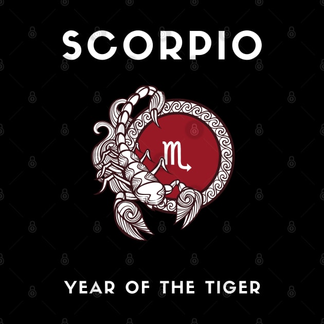 SCORPIO / Year of the TIGER by KadyMageInk