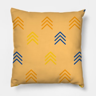 Abstract arrow pastel pattern Pillow