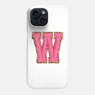 W preppy letter Phone Case