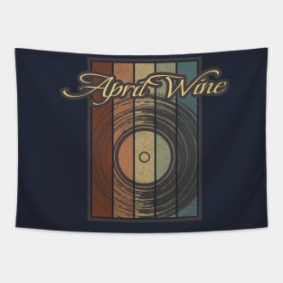 April Wine Vynil Silhouette Tapestry