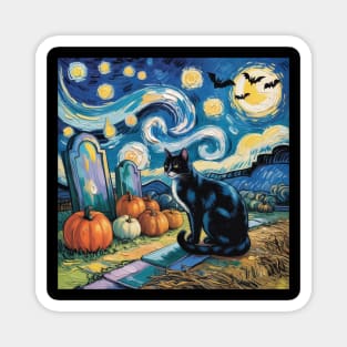 Halloween-Cat Magnet