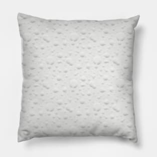 Subtle classic retro pattern - white speech bubbles Pillow