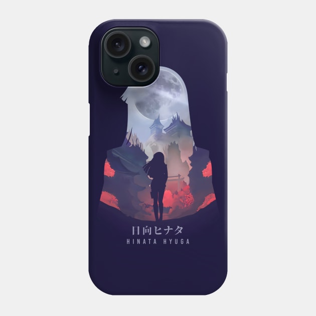 Princess Hyuga - Dark Illusion Phone Case by The Artz