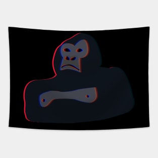 angry gorilla Tapestry