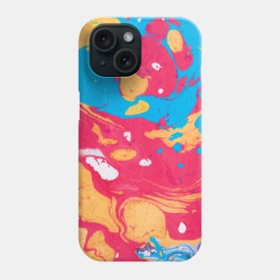 Tropical Swirl Marble Phone Case